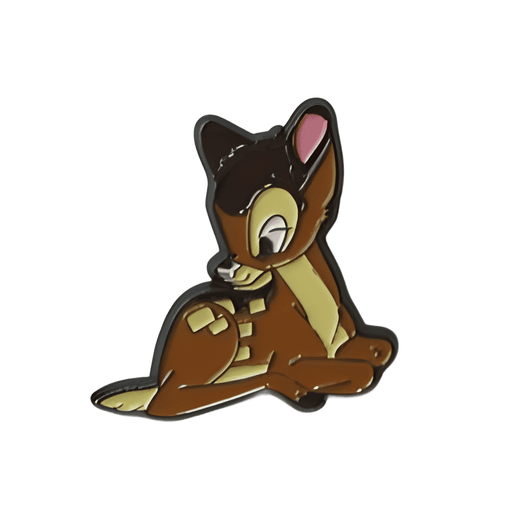 Bambi seated (Black) Disney pin