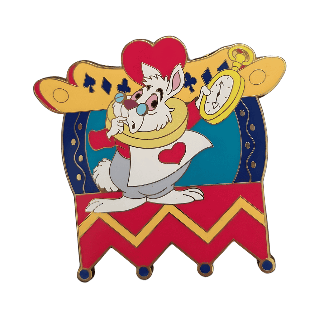 The White Rabbit Disney pin