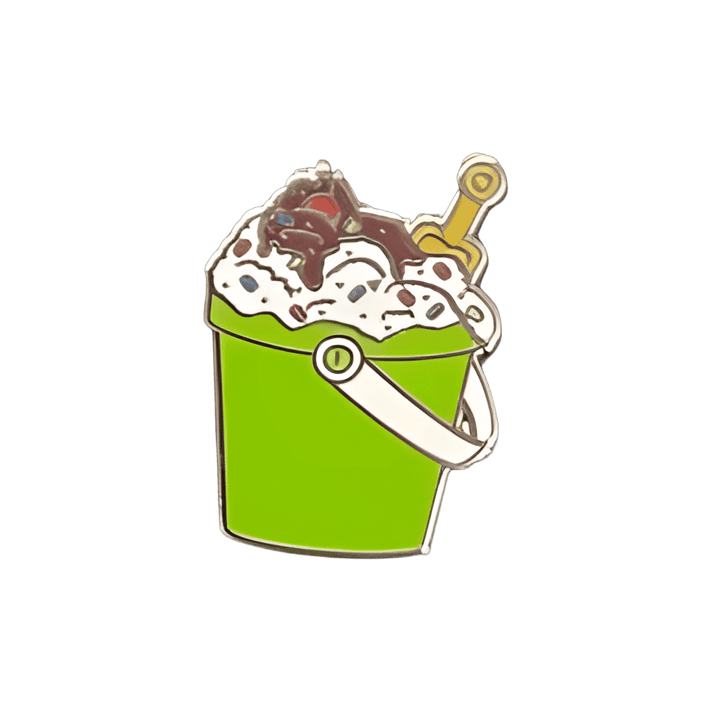 Sand Pail Ice Cream Bucket Disney pin