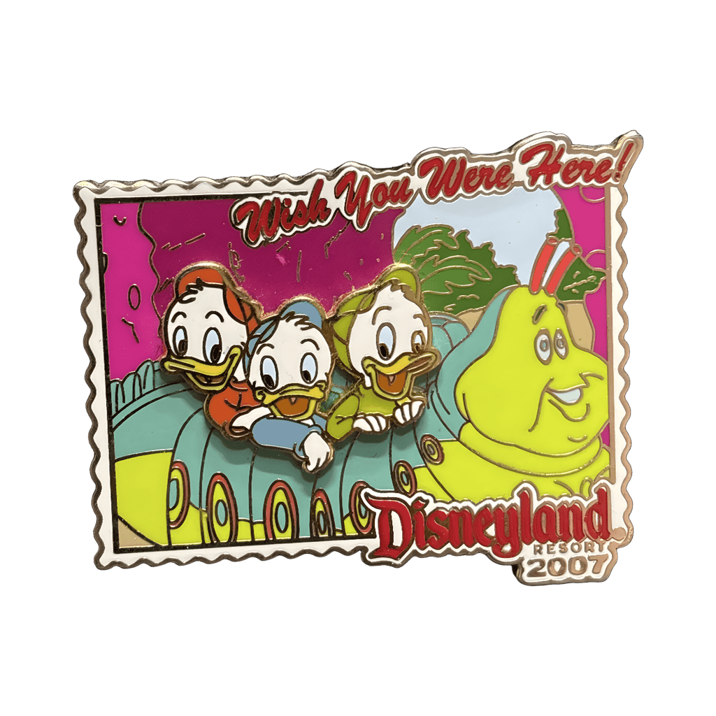 Huey, Dewey, Louie on Heimlich's Choo Choo Train Disney pin