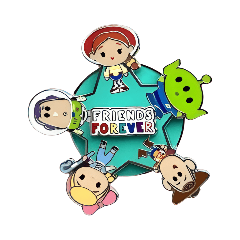 Friends Forever Spinner Disney pin