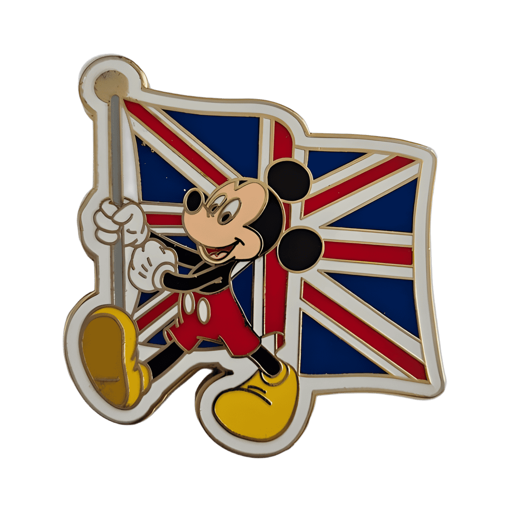 Union Jack/United Kingdom Flag Disney pin