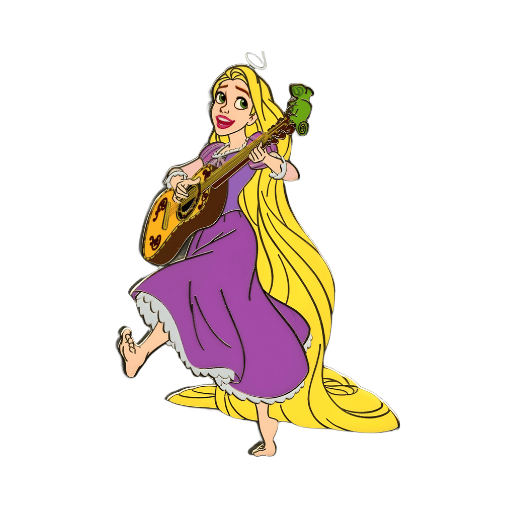 Rapunzel and Pascal Disney pin