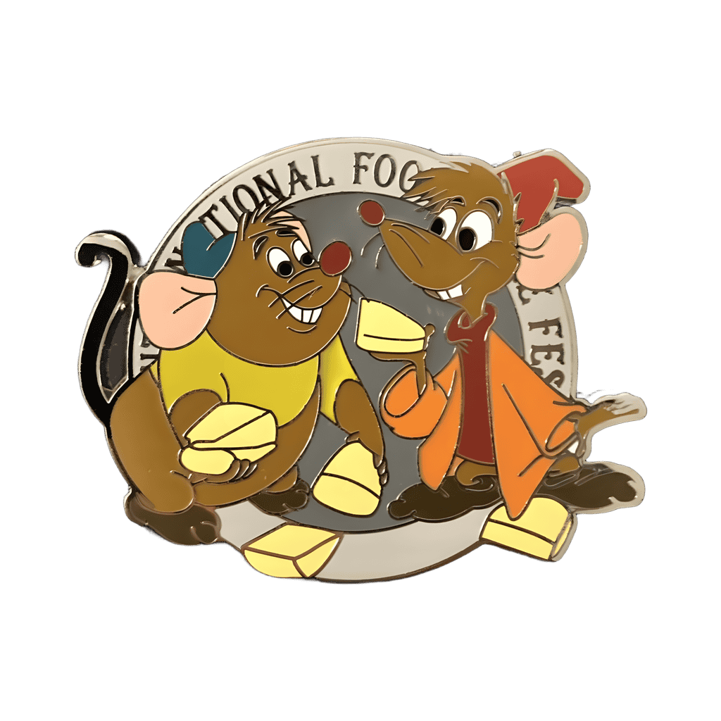 Jaq and Gus Disney pin