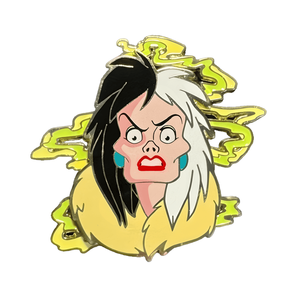 Cruella De Vil with Green Smoke Disney pin