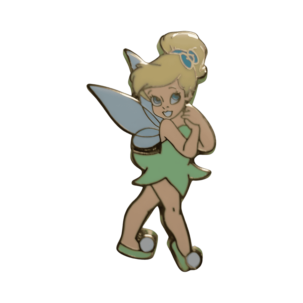 Toddler Tinker Bell with Pointed Toe - tiny Disney pin