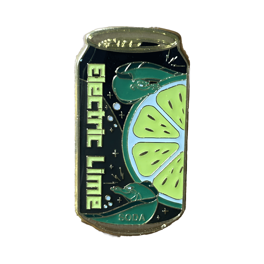 Electric Lime Soda Disney pin