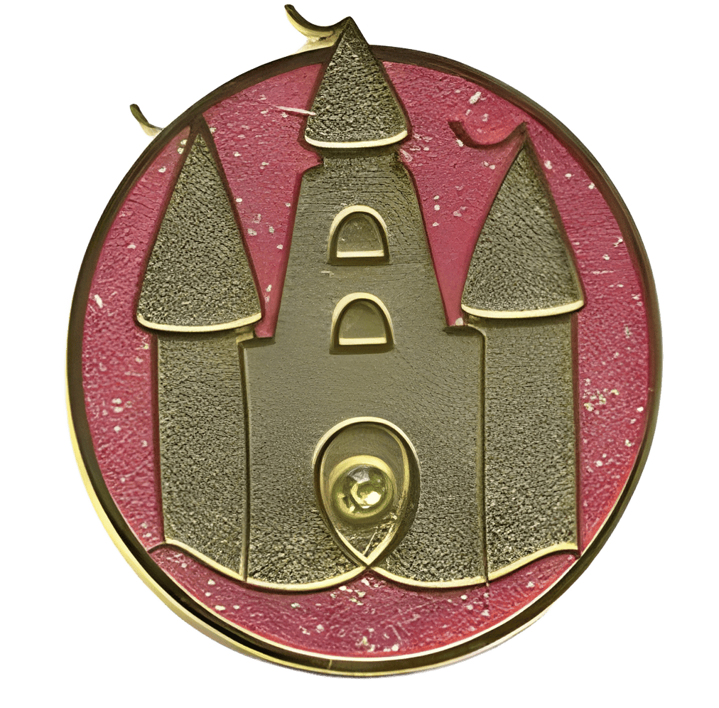 Castle Icon Disney pin