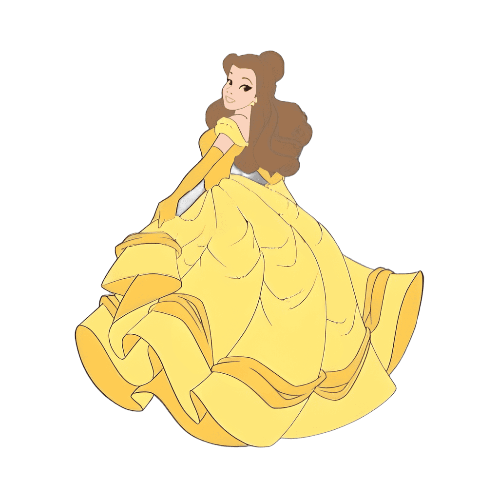 Belle Disney pin