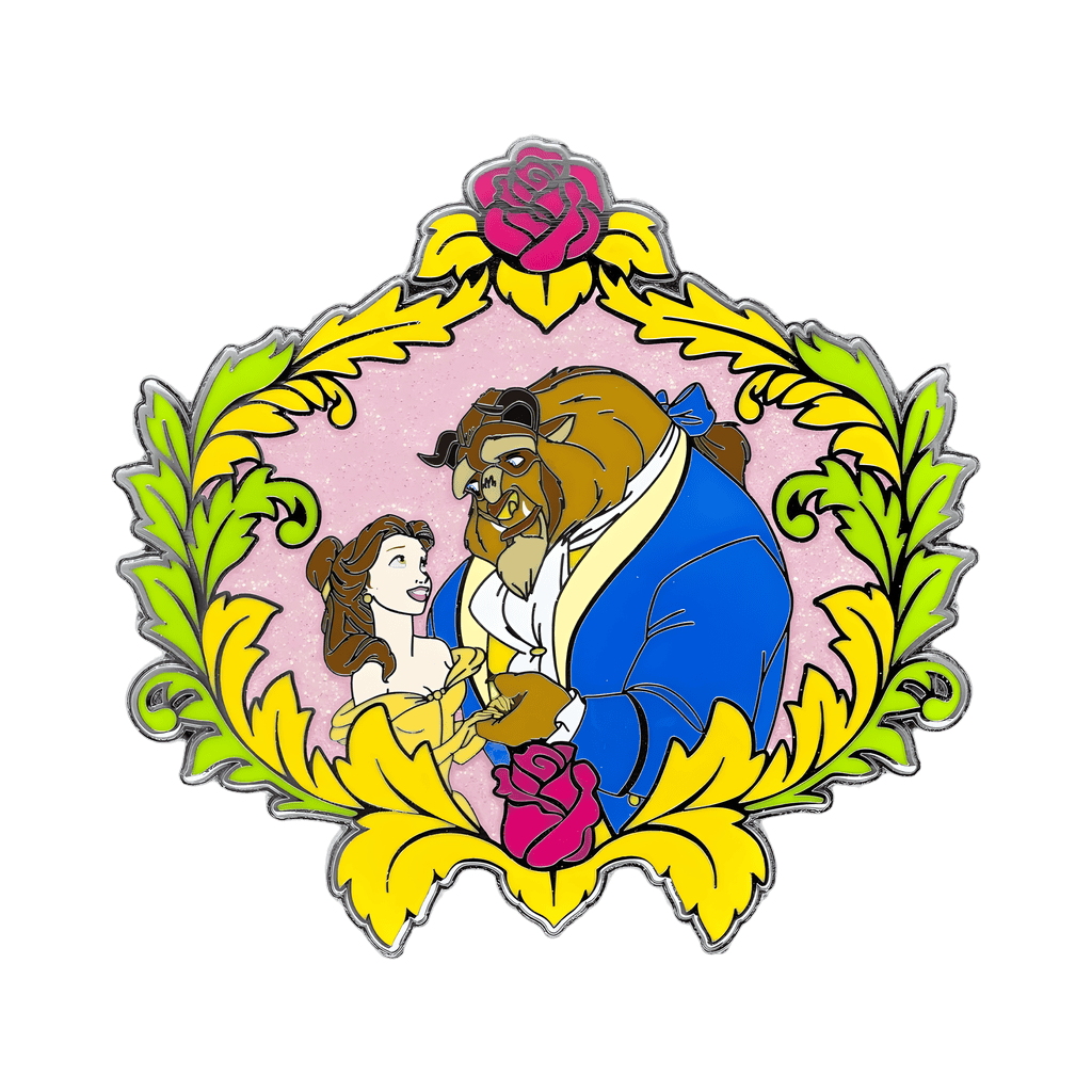 Belle and Beast Disney pin