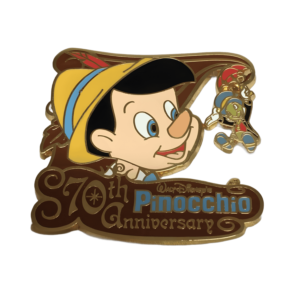 Pinocchio 70th Anniversary Disney pin