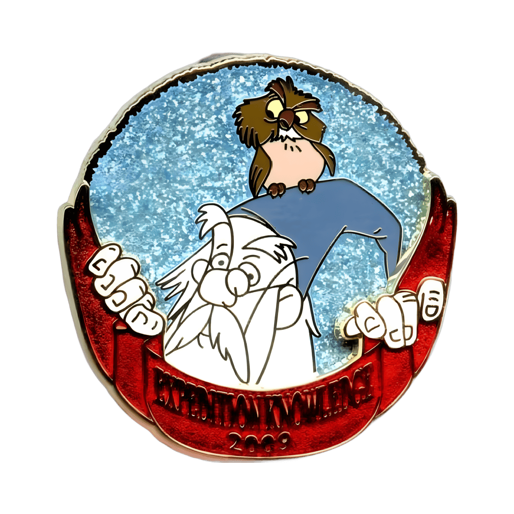 Expedition Knowledge Merlin 2009 Disney pin