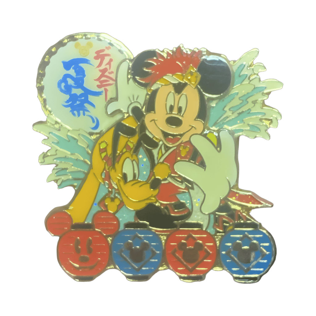 Mickey Mouse and Pluto Disney pin