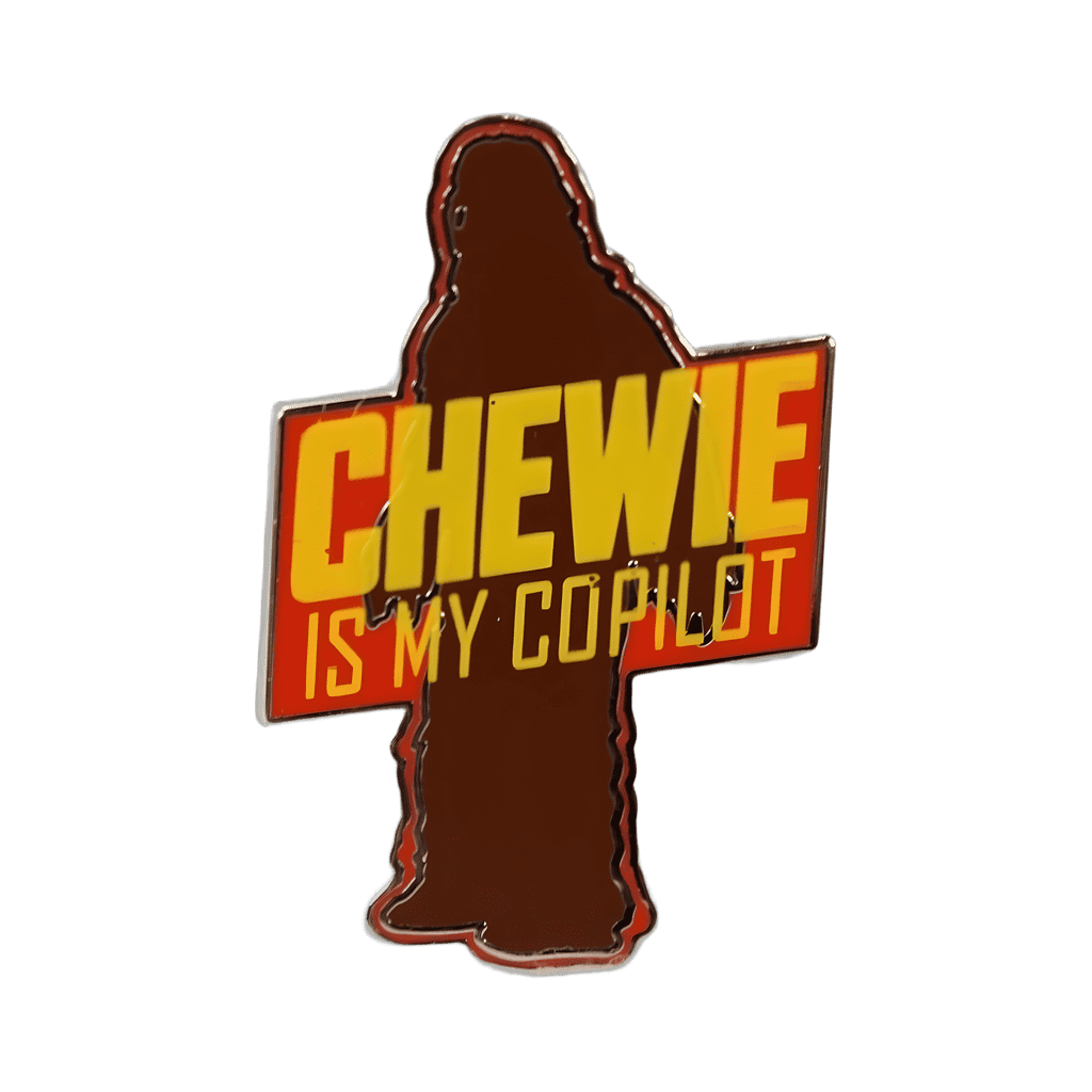 Chewbacca Silhouette Disney pin