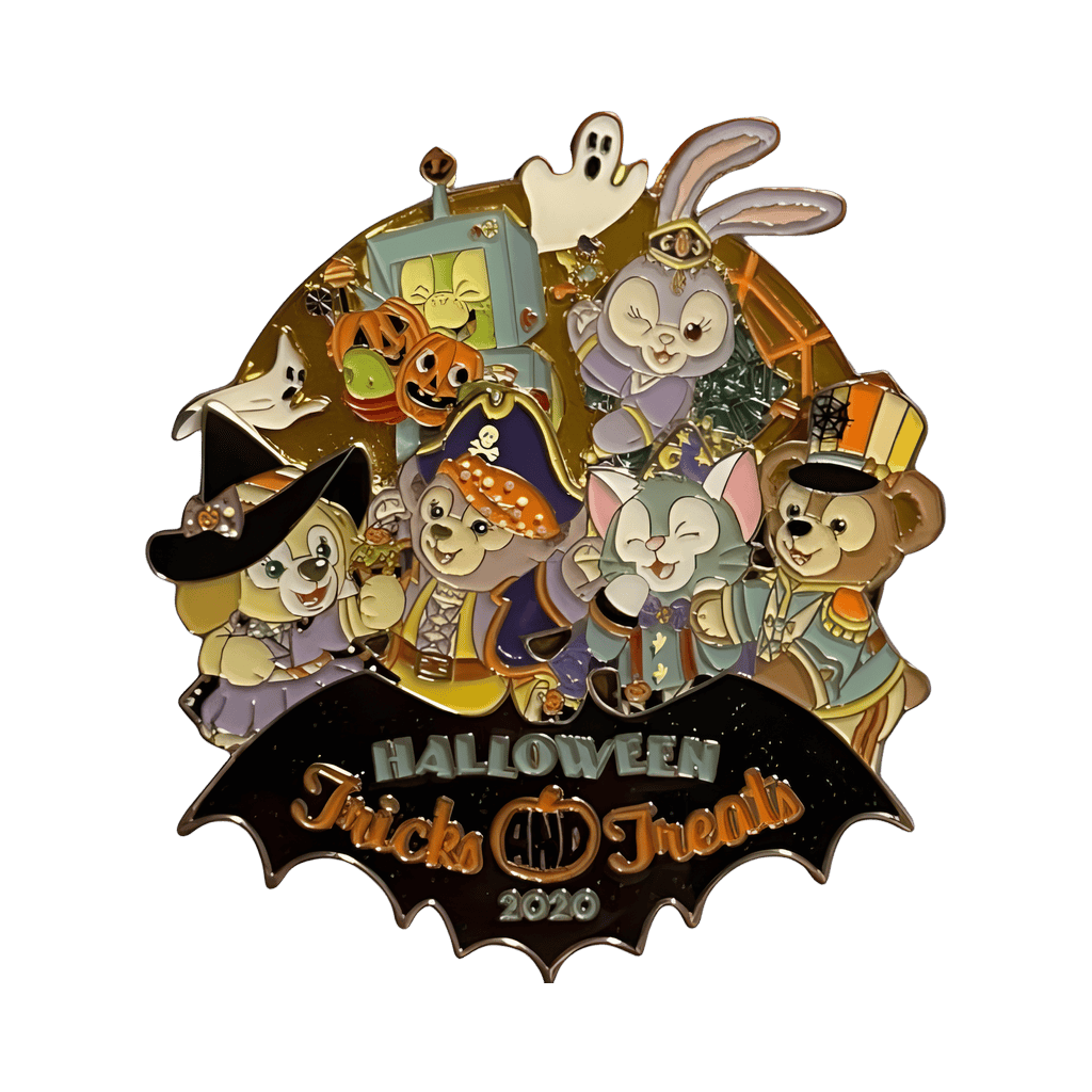 Duffy & Friends Halloween Tricks and Treats Shanghai Passholder Exclusive Disney pin