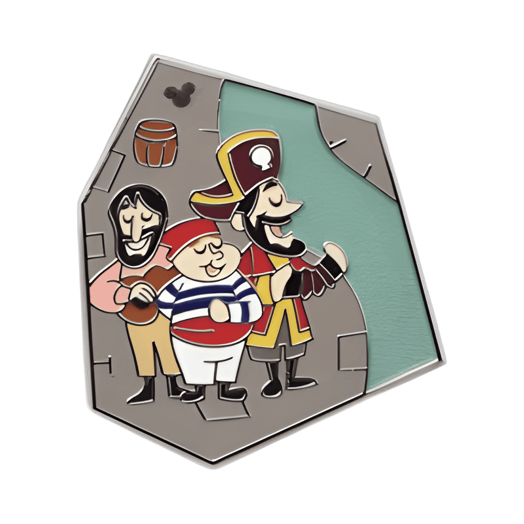 Singing Pirates Disney pin