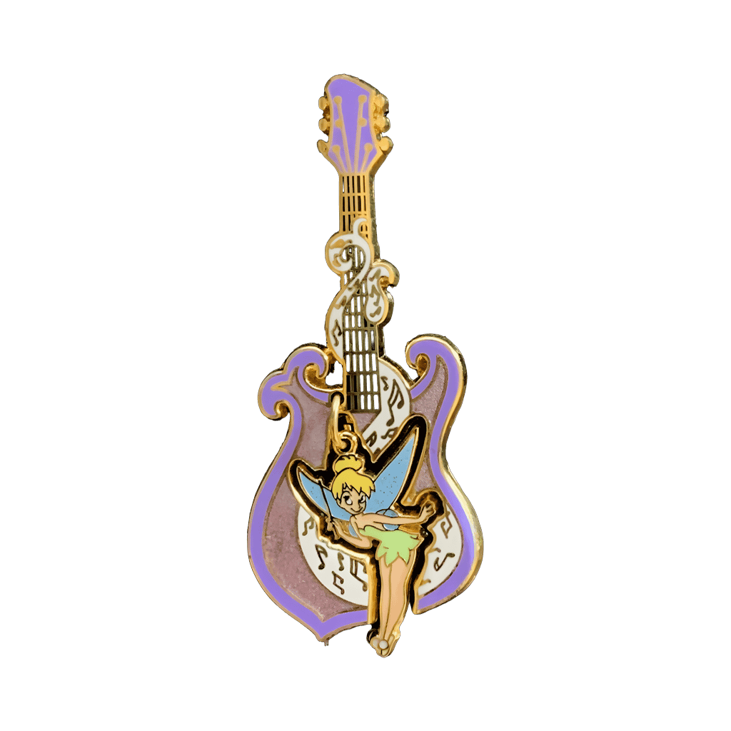 Tinker Bell in Guitar Disney pin