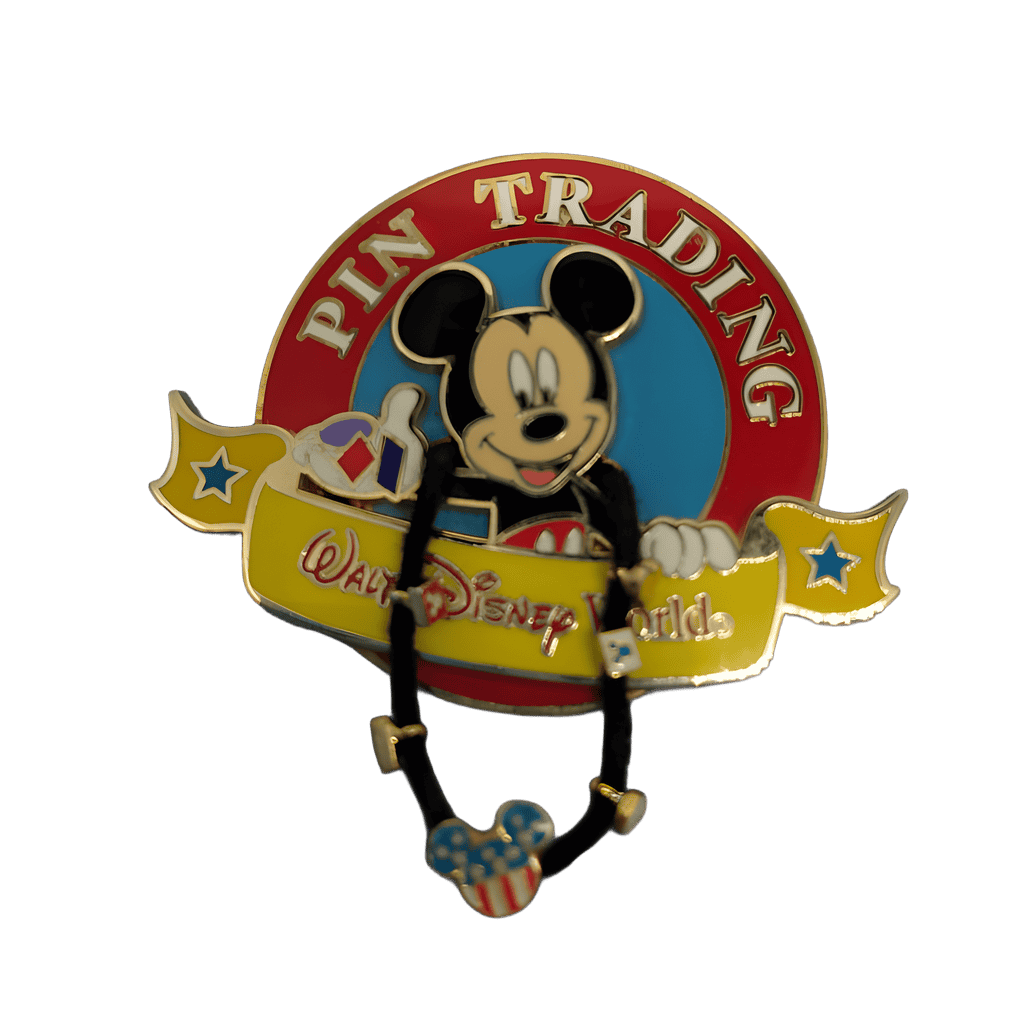 Mickey with Pin Lanyard Disney pin
