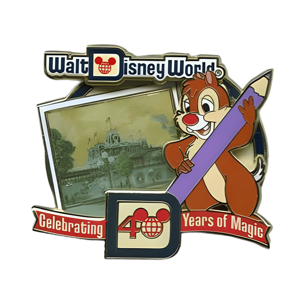 Dale and Train Station Completer Disney pin