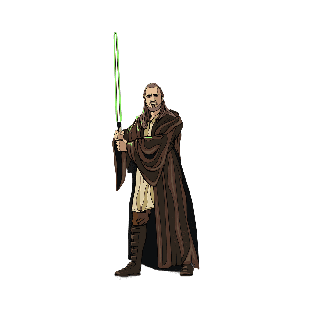 Qui-Gon Jinn Disney pin