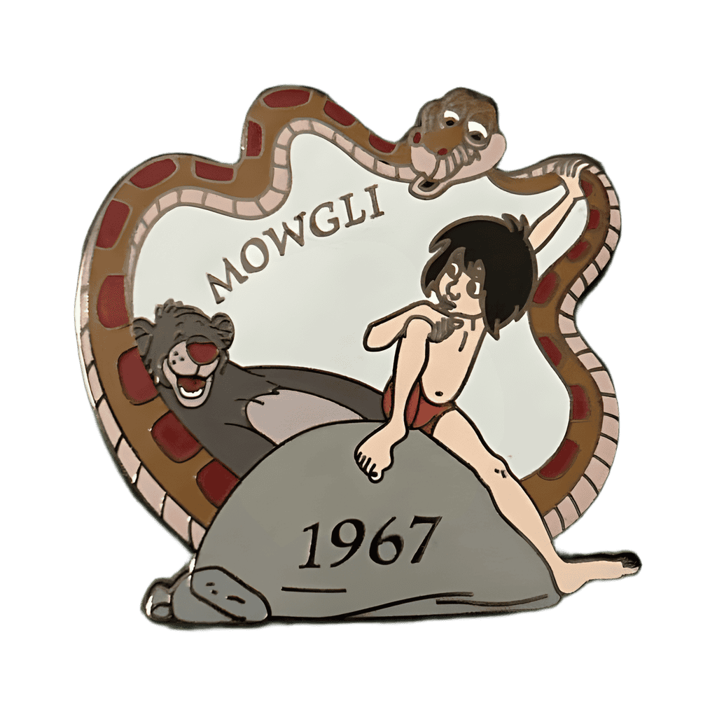 Mowgli, 1967 Disney pin