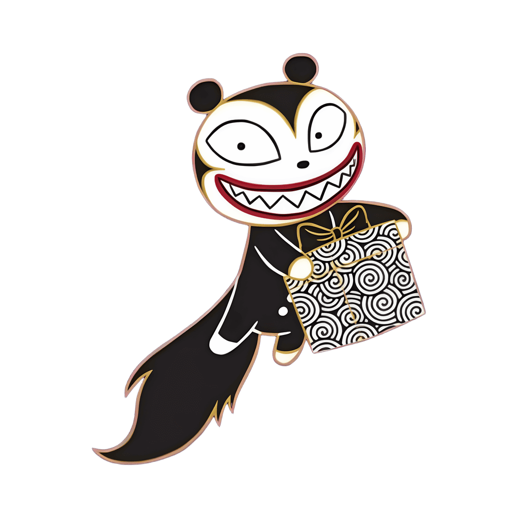 Scary Teddy Disney pin