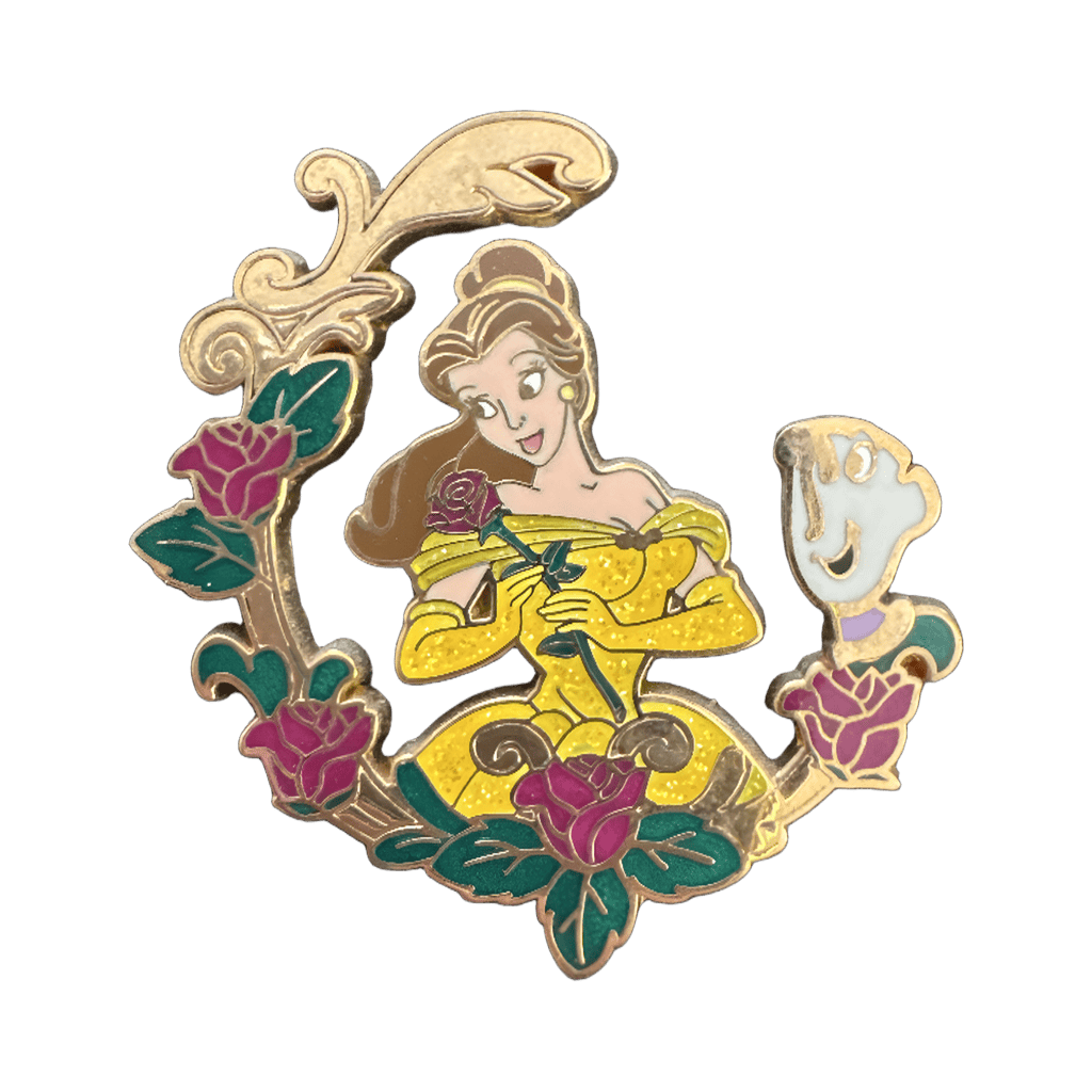 Belle vine with Chip Disney pin