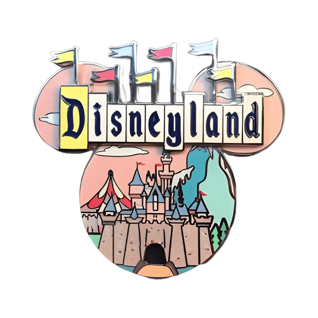 Retro Castle with Disneyland Marquee Disney pin