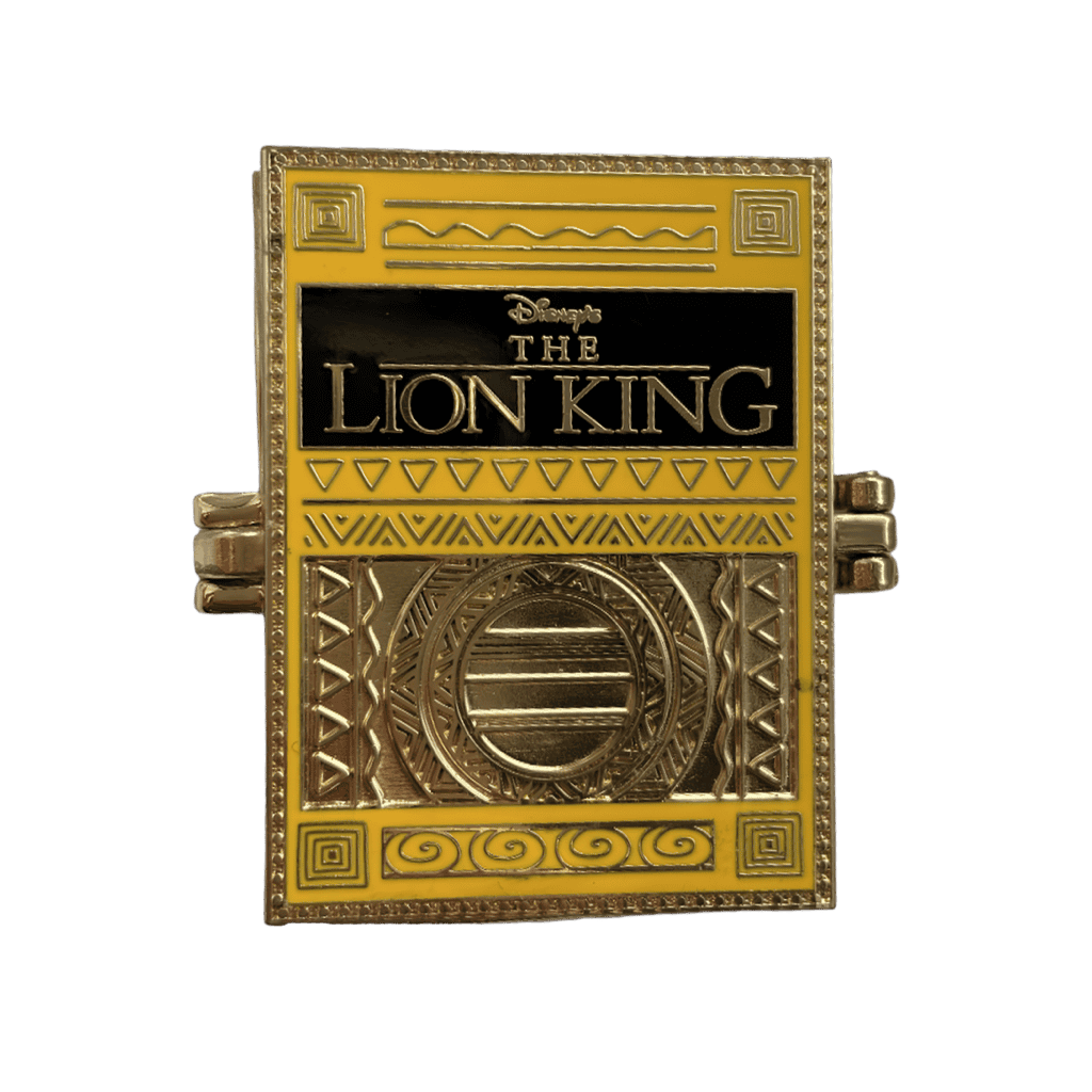 Lion King Book Disney pin