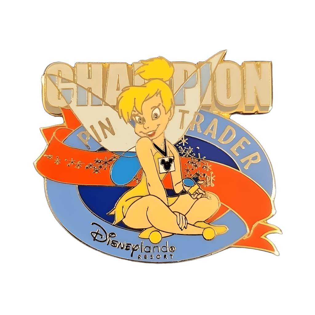 Tinkerbell Champion Pin Trader Cast Exclusive Disney pin