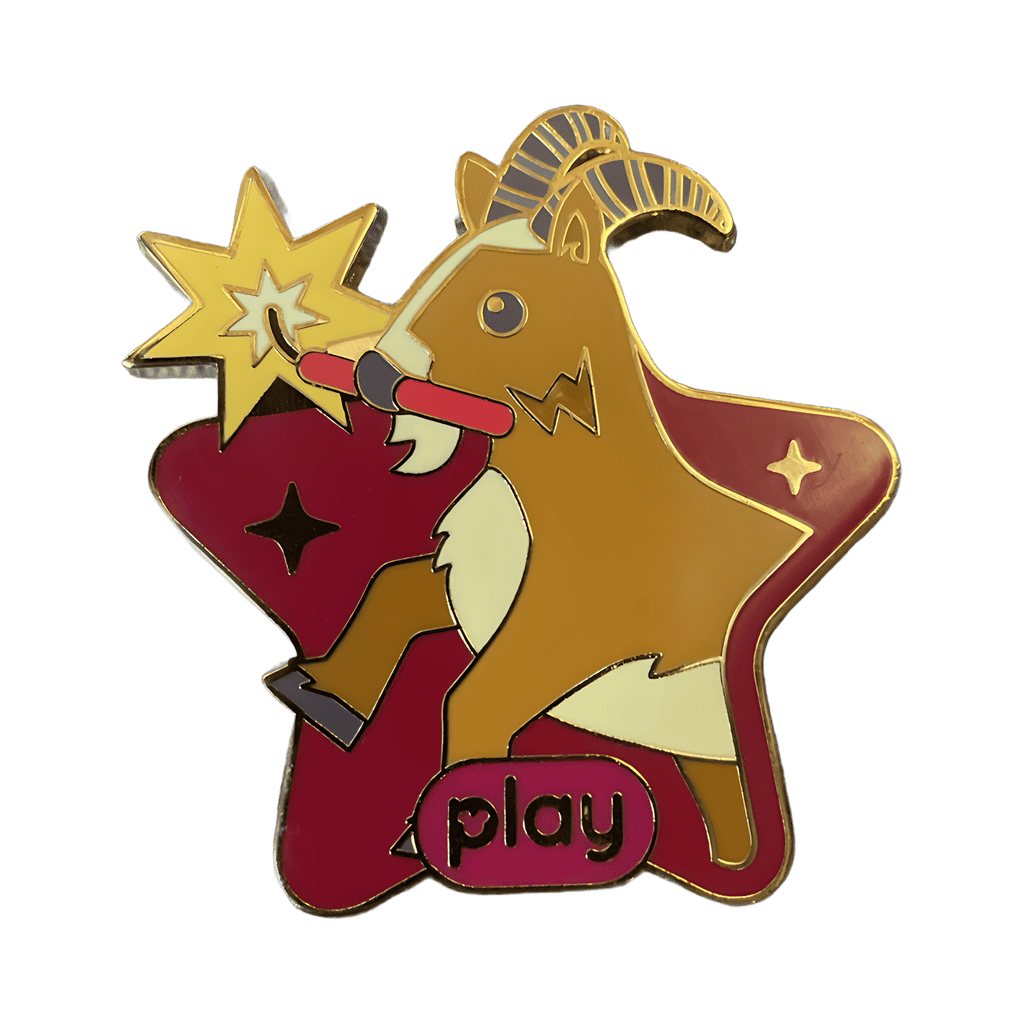 Big Thunder Mountaineer — Dynamite Goat Disney pin