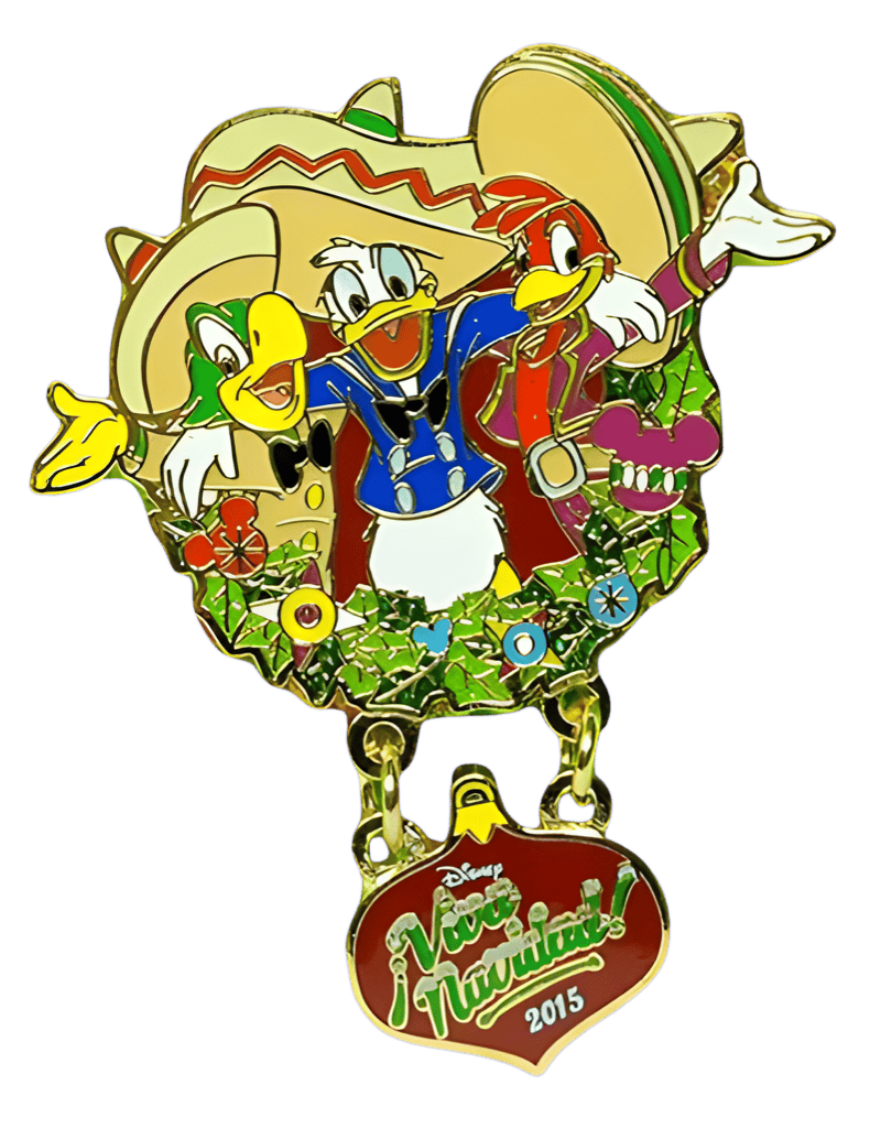 The Three Caballeros - Viva Navidad 2015 Disney pin