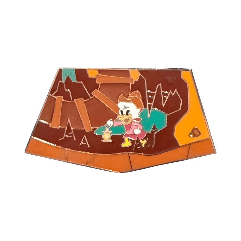 April in Cave with Lantern Disney pin