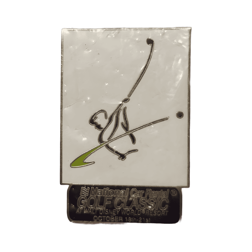 2001 - National Car Rental - Swinging Golfer Disney pin