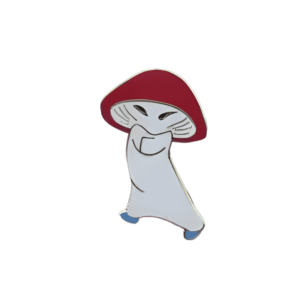 Fantasia Mushrooms Set - Mushroom Walking Left Disney pin