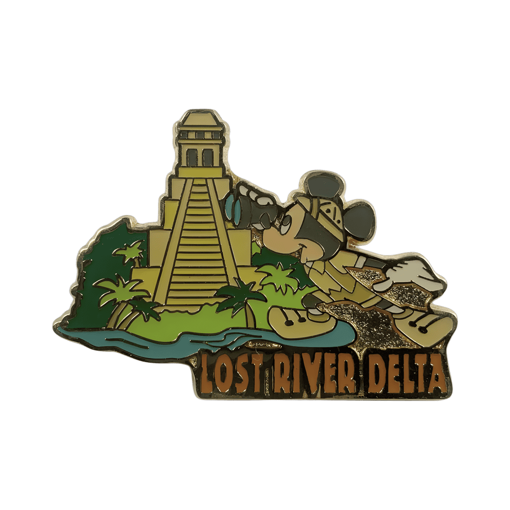 Lost River Delta - Mickey Mouse as Explorer Disney pin