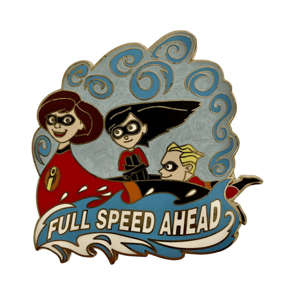 The Incredibles - Full Speed Ahead Disney pin