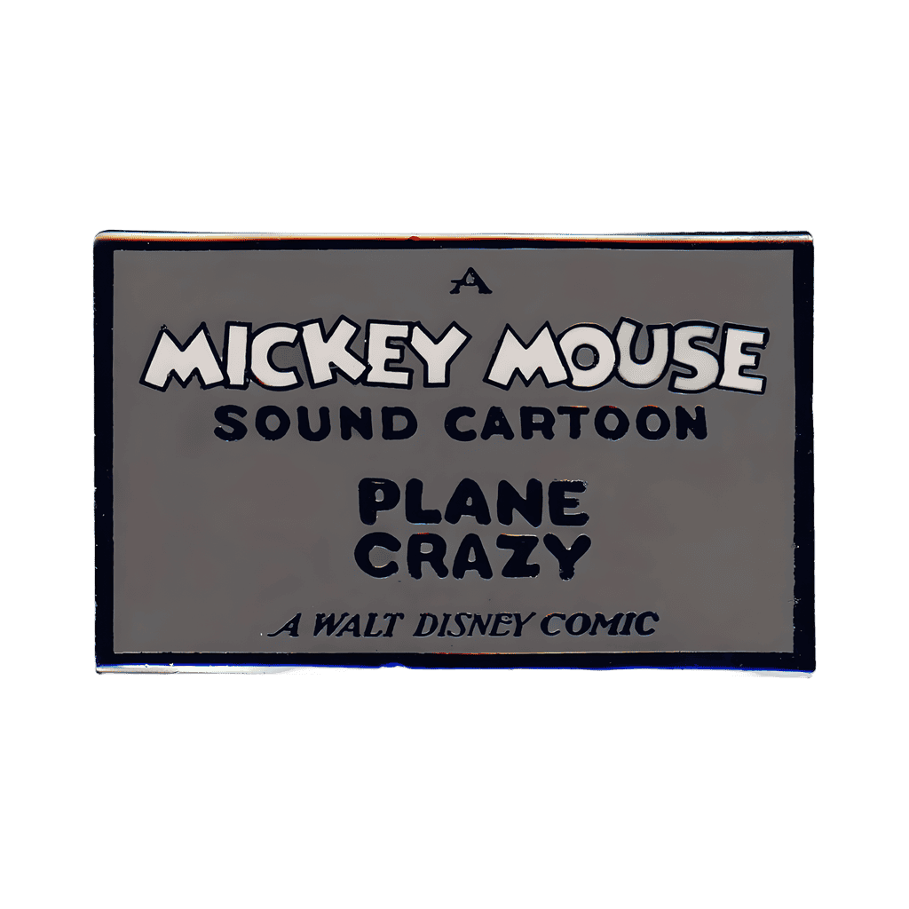 Plane Crazy - Title Pin Disney pin