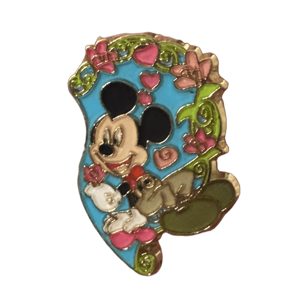 Mickey Half Heart Disney pin