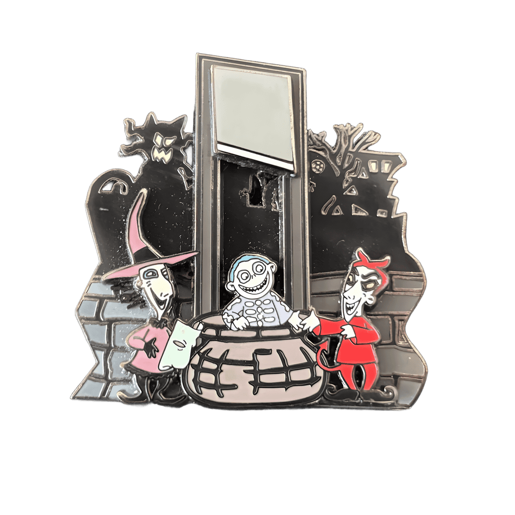 Lock, Shock, and Barrel with guilotine Disney pin