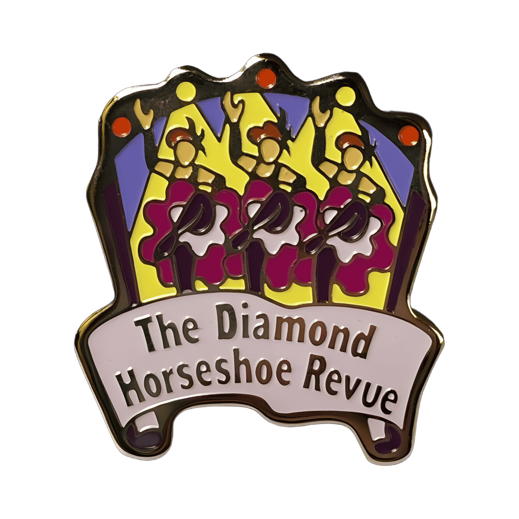 The Diamond Horseshoe Revue Disney pin