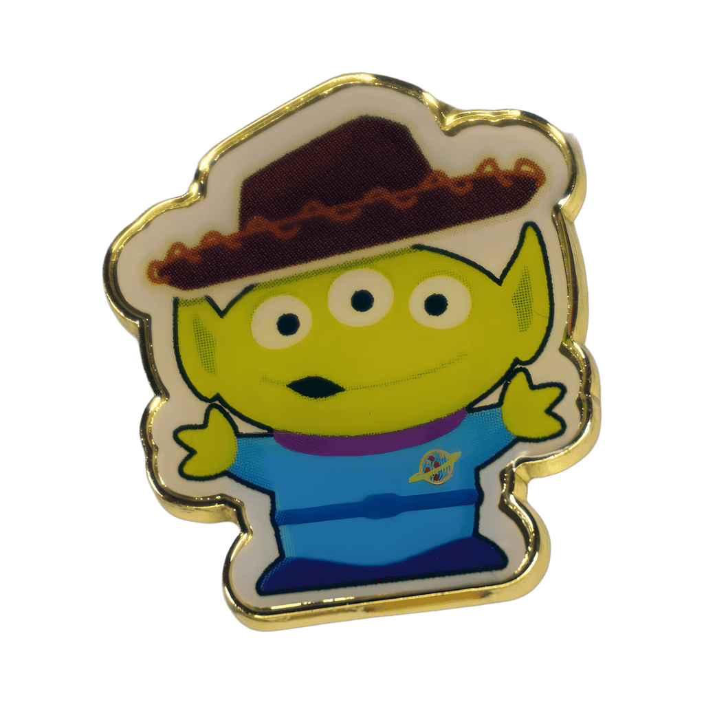 Little Green Men Woody Disney pin