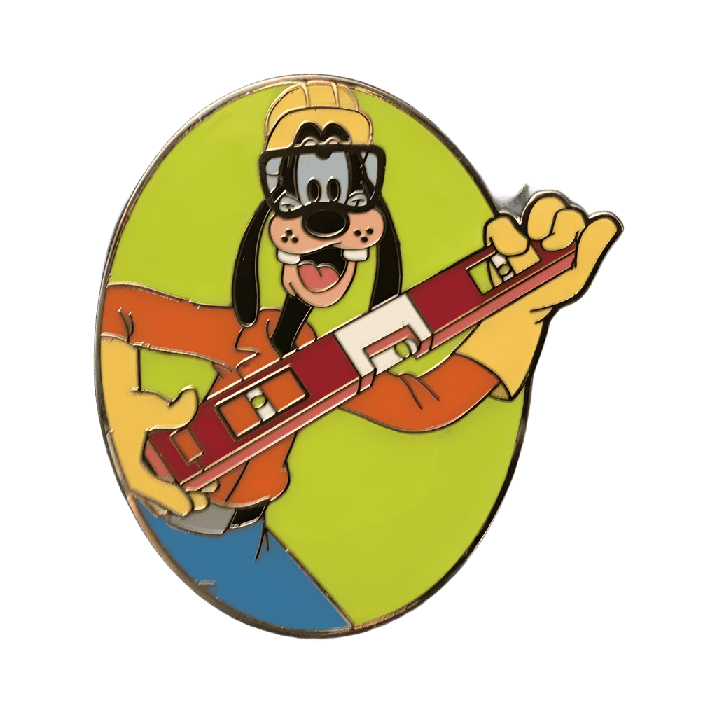 Goofy with level Disney pin