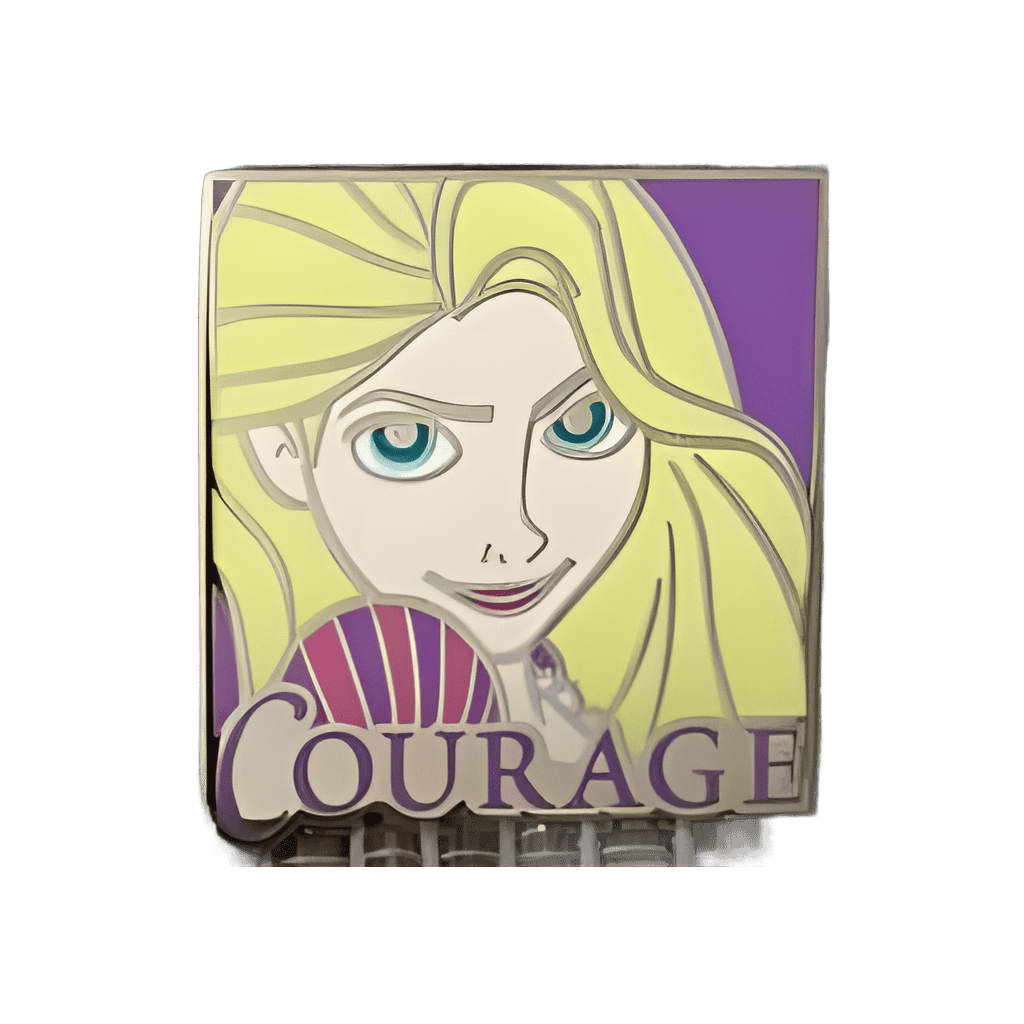 Rapunzel (Courage) Disney pin