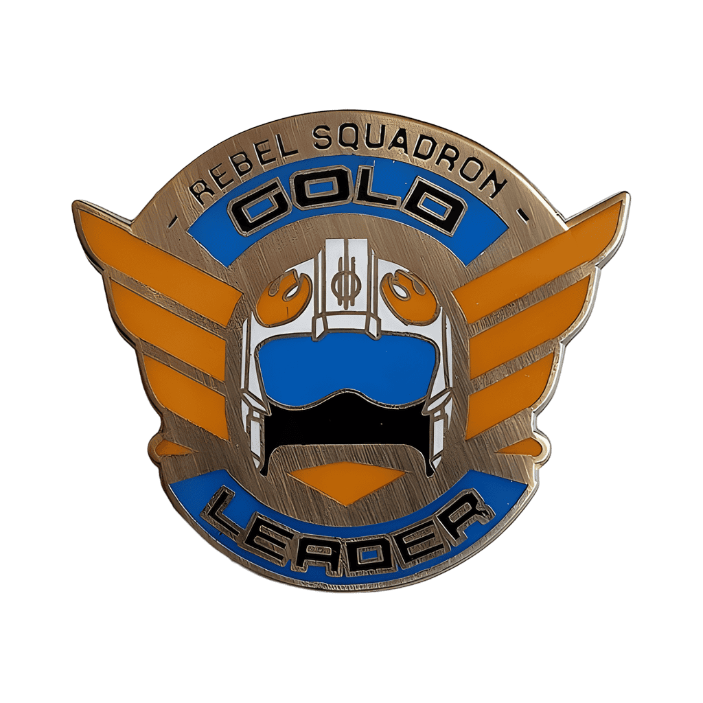 Gold Leader Disney pin