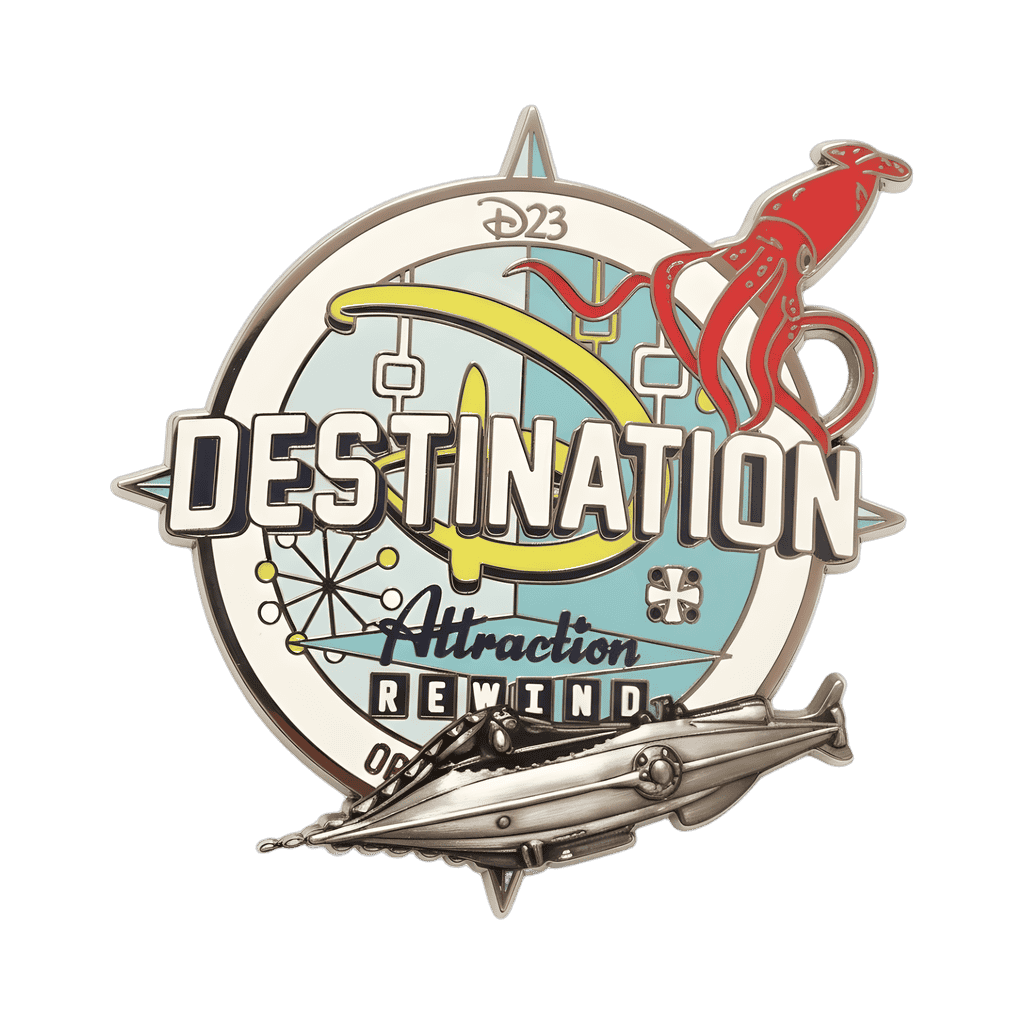 20,000 Leagues Under the Sea Disney pin