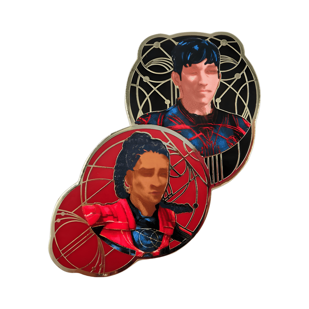 Druig with Makkari Disney pin