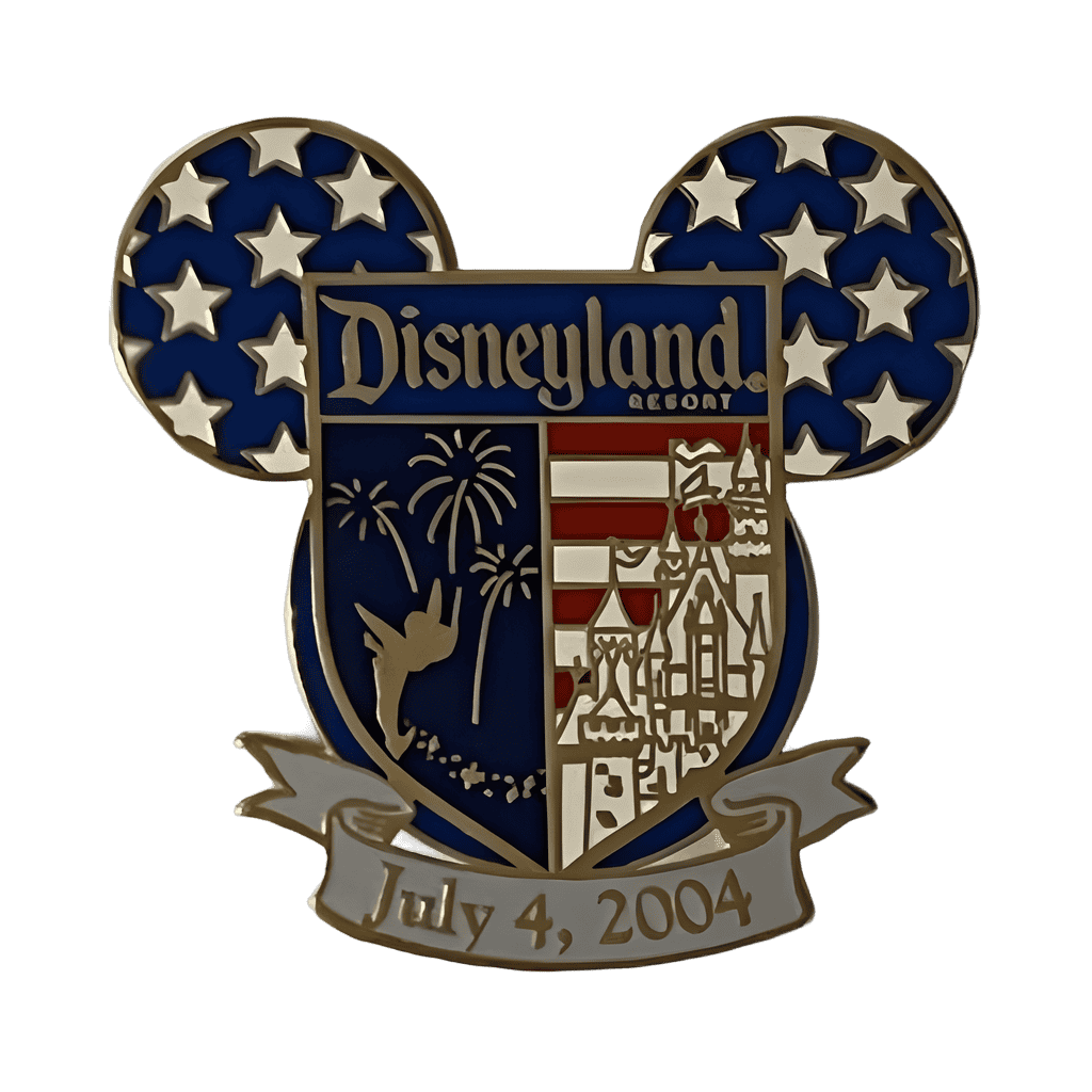 Patriotic Shield Disney pin