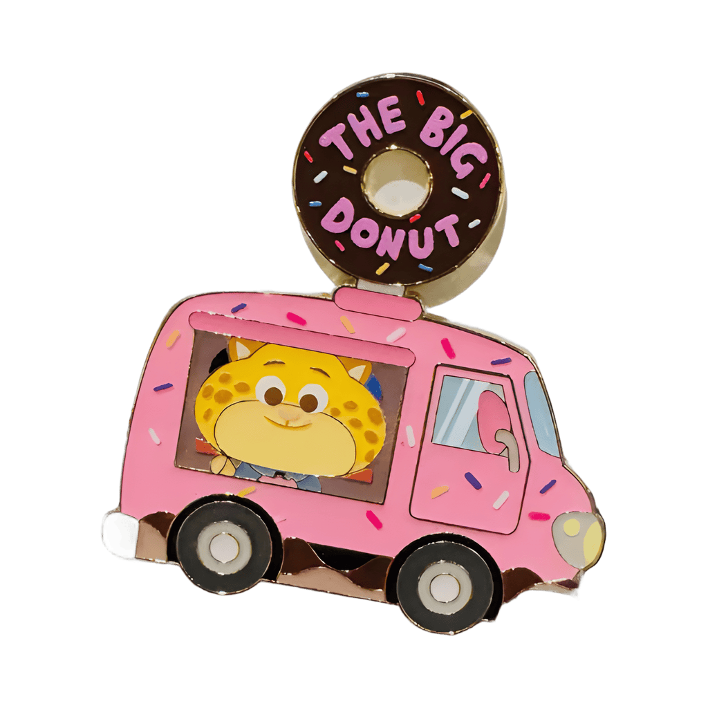 Clawhauser in The Big Donut Truck Disney pin