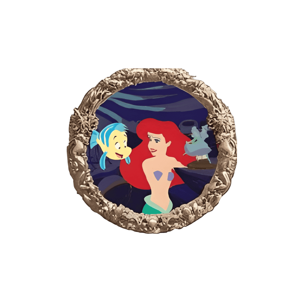 Ariel and Flounder - I Wanna See Wanna See 'Em Dancin Disney pin